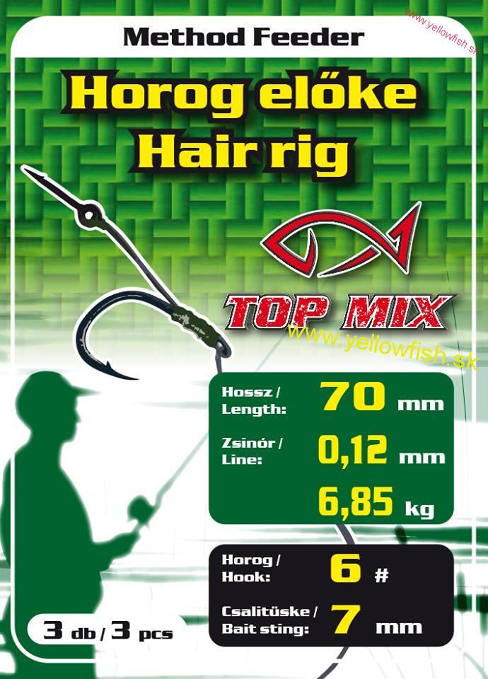 Feeder nádväzec- METHOD TOP MIX HÁČIK no4/10mm osteň