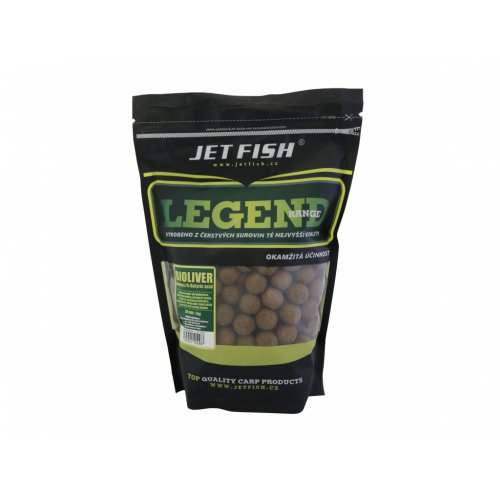 Boilie LEGEND BIOLIVER ANANÁS/N-BUTYRIC ACID 24mm 1kg