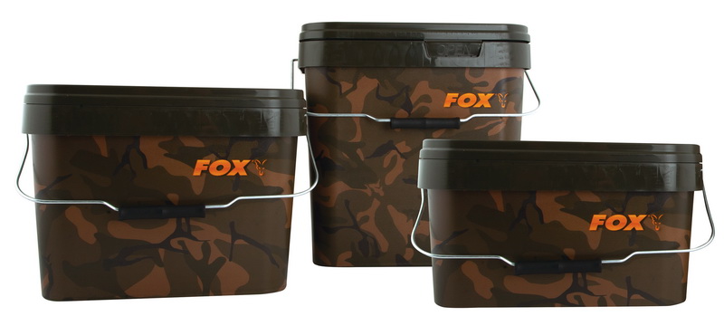 CAMO SQUARE CARP BUCKET 5 litre
