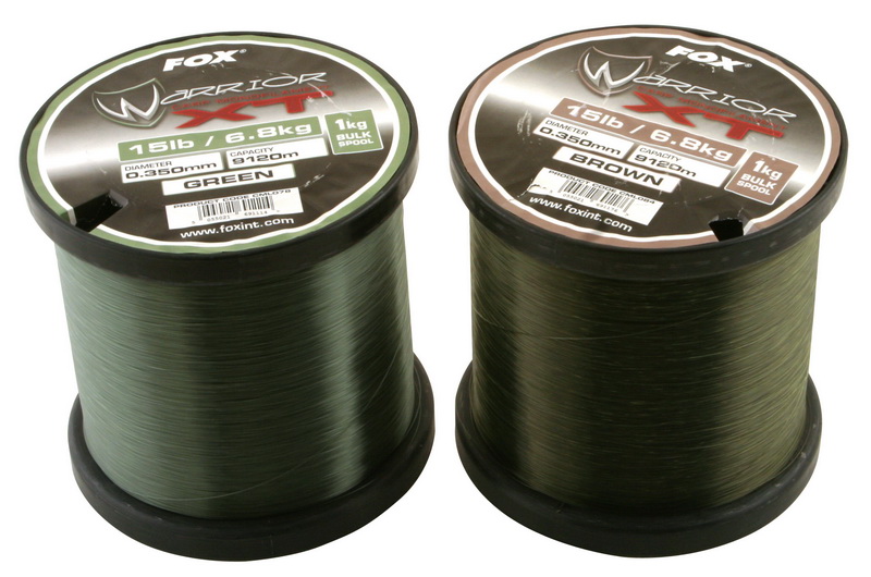 WARRIOR XT CARP LINE GREEN 5,4kg 0,331mm