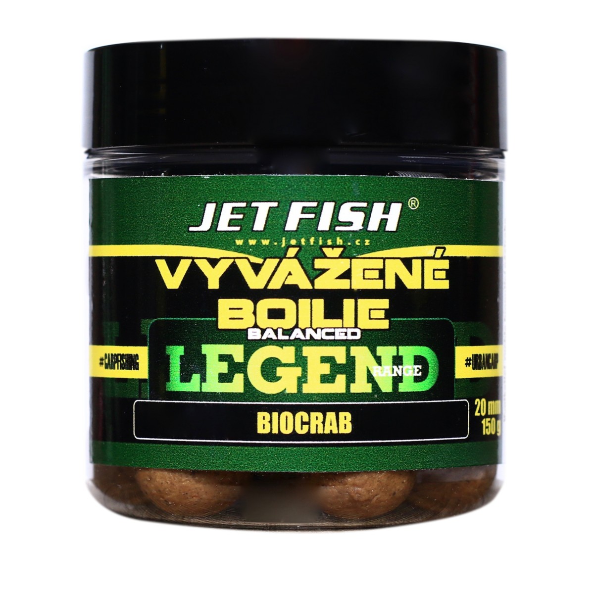 LEGEND Vyvážený boilies BIOLIVER-ANANÁS/N-BUTYRIC ACID 20mm 130g