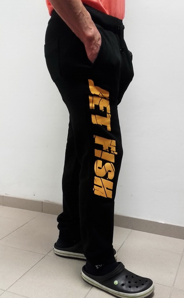 JET FISH Tepláky - ČIERNE