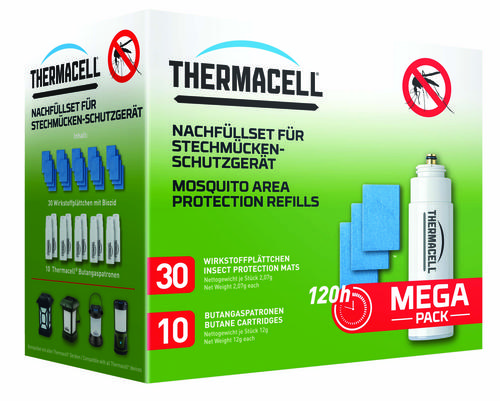 THERMACELL Náhradné náplne na 120 hod. megapack