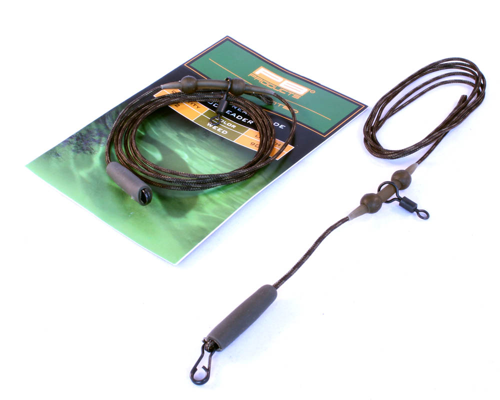 Extra Safe Heli-Chod Leader 2pcs-60cm-weed - Koncový náväzec