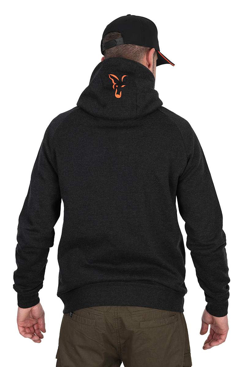 Fox Collection LW Hoody Black & Orange XL