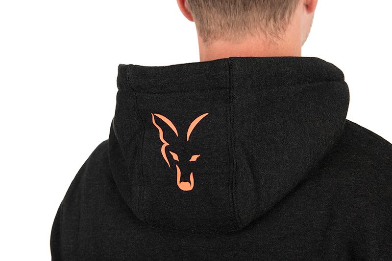 Fox Collection Hoody Black & Orange XL