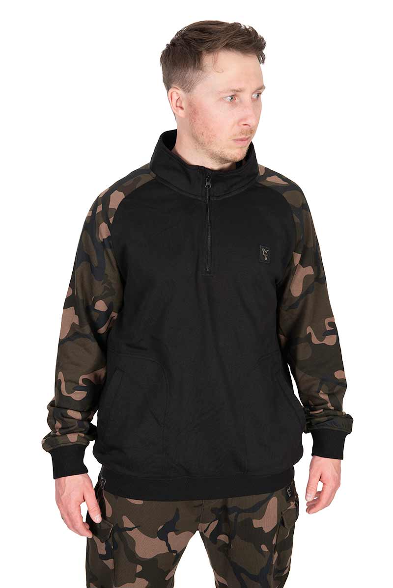 Fox LW Black/Camo QTR Zip M