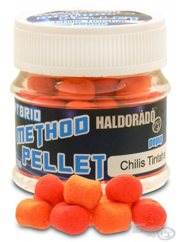 HALDORÁDÓ HYBRID METHOD PELLET - CHILI A KALAMAR / CHILI - SQUID