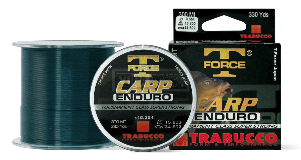 Trabucco S-Force CARP Enduro vlasec 0,309mm/600m 11,950 kg