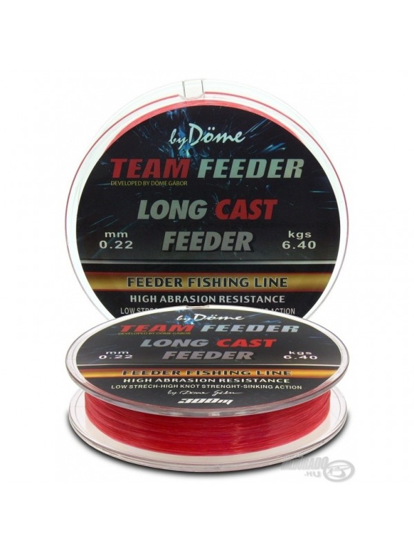 BY DÖME TEAM FEEDER LONG CAST LINE 0,25MM / 300M - 8,6 KG