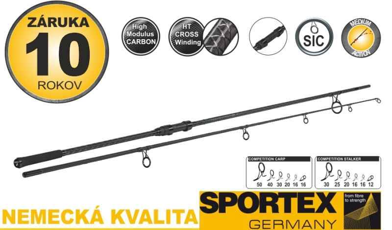 sportex Kaprárske prúty Competition Carp CS-4, 2-diel 365cm / 2,75lbs