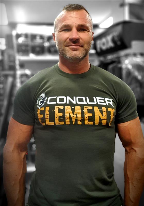 CONQUER ELEMENT T-SHIRT S