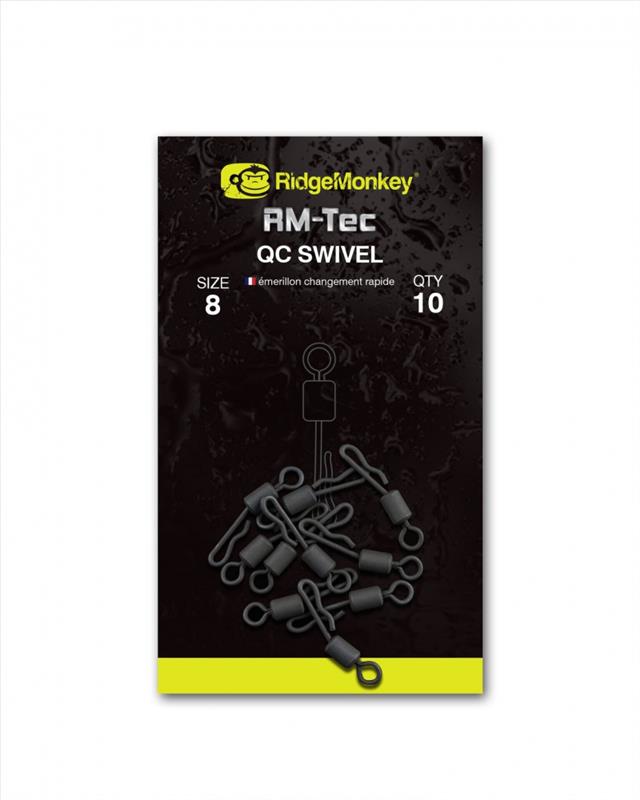 RIDGE MONKEY Obratlík s krúžkom Flexi Ring Swivel | 11