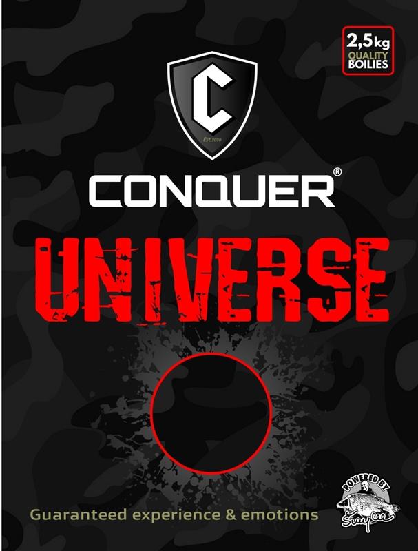 Boilies UNIVERSE 2,5kg 20mm TUNIAK-JAHODA