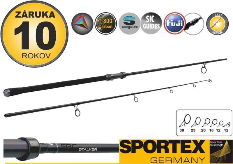 SPORTEX Kaprárske prúty FBC CS-3 Stalker 2-diel  300cm / 2,75lbs