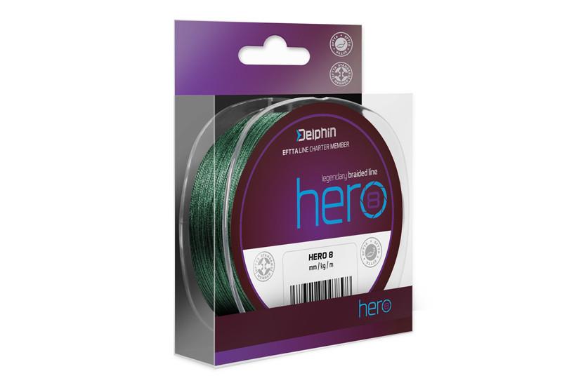 Delphin HERO 8 / zelená 0,50mm 36,40kg 117m
