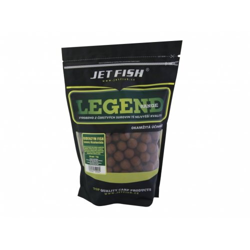 Boilies LEGEND BIOENZYM LOSOS/ASAFOETIDA 24mm 1kg