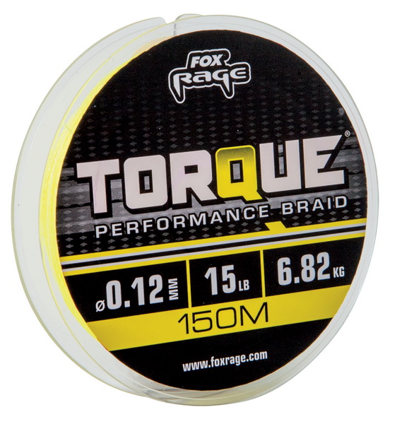 TORQUE BRAID YELLOW 150m 0,14mm 18lb