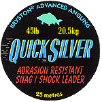 Quick silver 25lb 25m