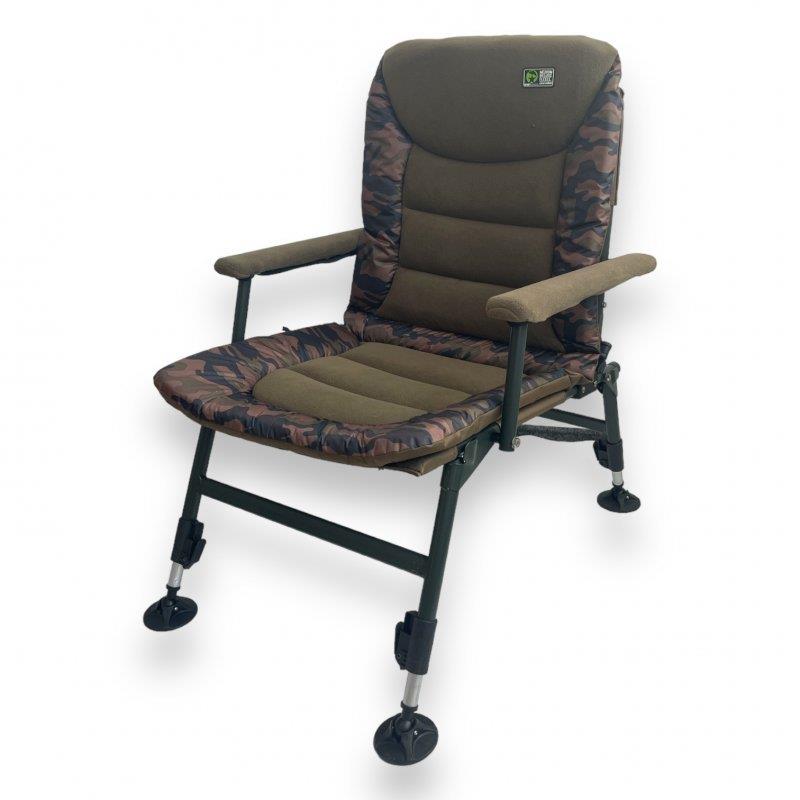 Kreslo STARFISHING Deluxe Fleece MEDIUM CAMO