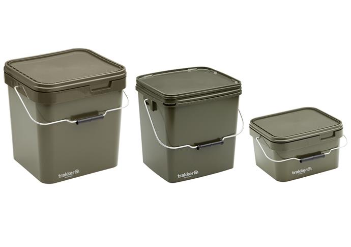 Trakker Plastový box - 5 Ltr Olive Square Container