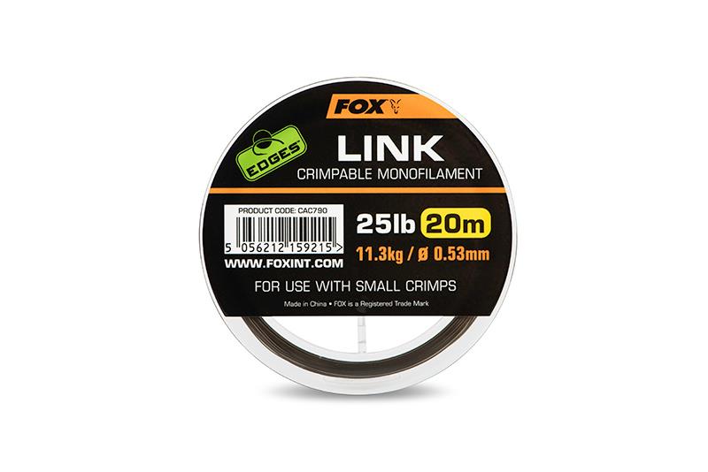 Fox EDGES™ Link Trans Khaki Mono 35lb/0.64mm