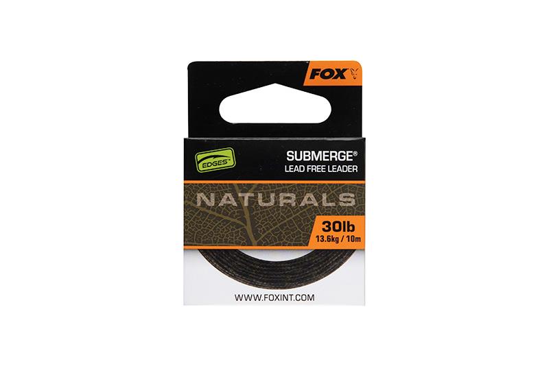 FOX Naturals Submerge Leader x10m 30lb/13.6k