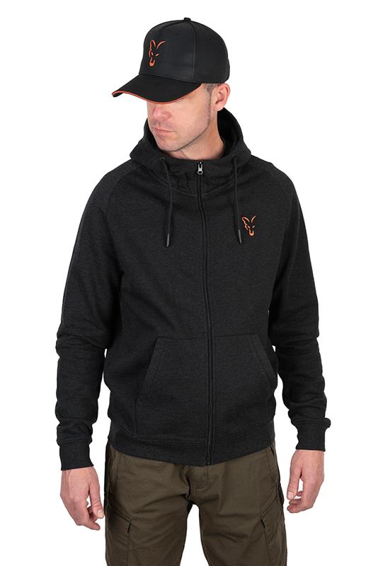 Fox Collection LW Hoody Black & Orange XL
