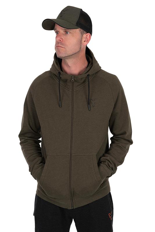 Fox Collection LW Hoody Green & Black L
