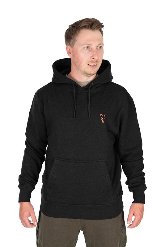 Fox Collection Hoody Black & Orange XL