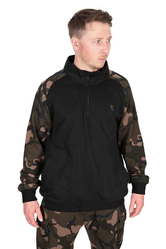 Fox LW Black/Camo QTR Zip M