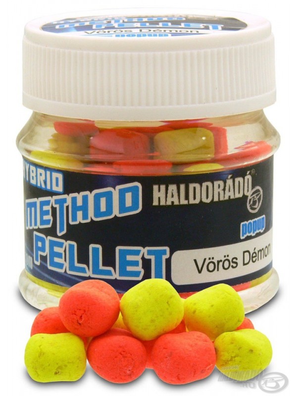 HALDORÁDÓ HYBRID METHOD PELLET - ČERVENÝ DIABOL / RED DEMON